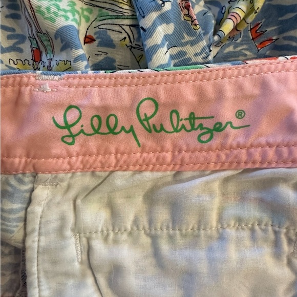 Lilly Pulitzer Get Nauti Liza Multicolored Floral Callahan Shorts Size 00 - Picture 8 of 8